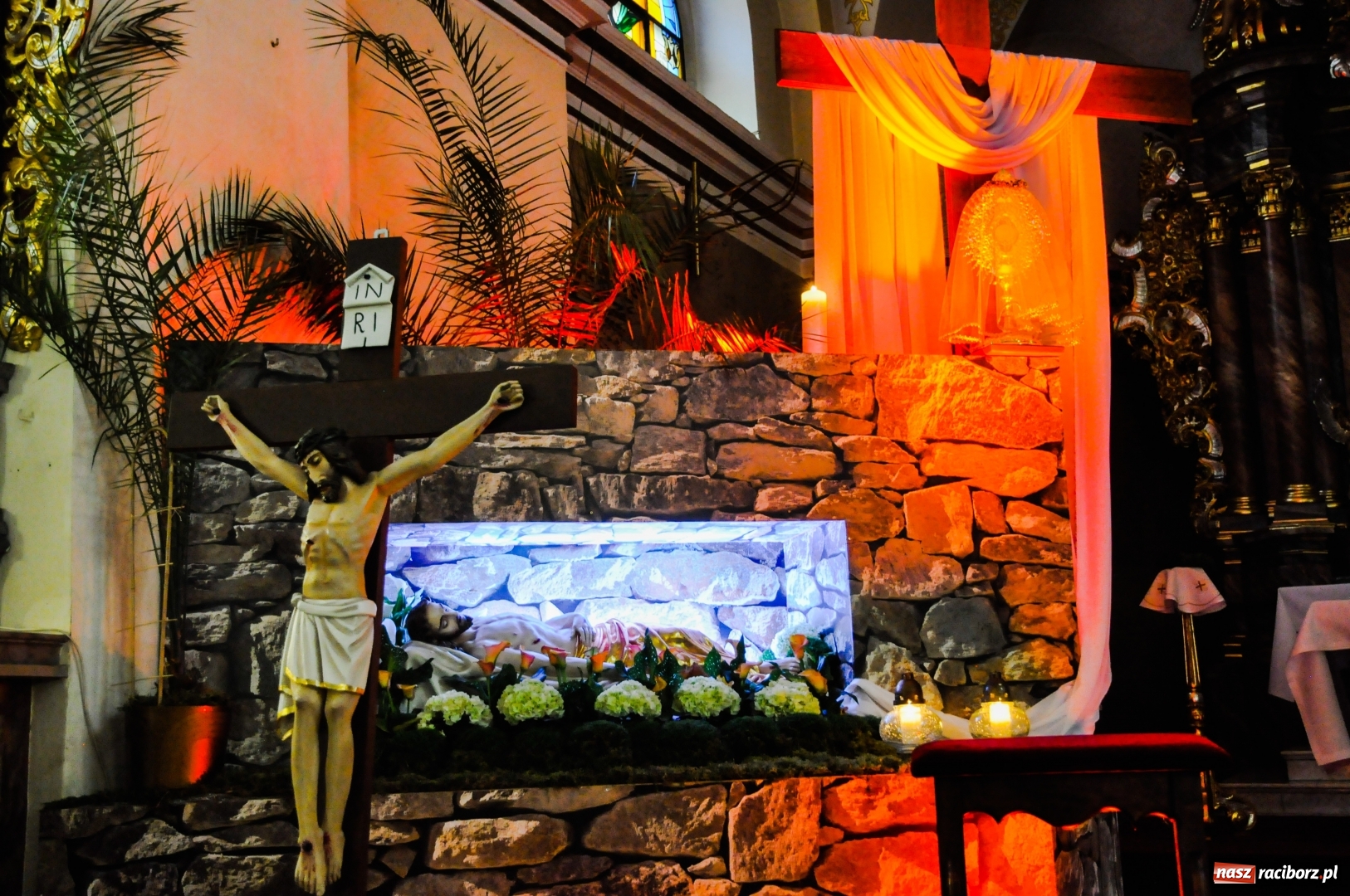 Zdjęcie w galerii na portalu naszraciborz.pl: Groby Pańskie w kościołach Raciborza i okolic  wiadomości z regionu