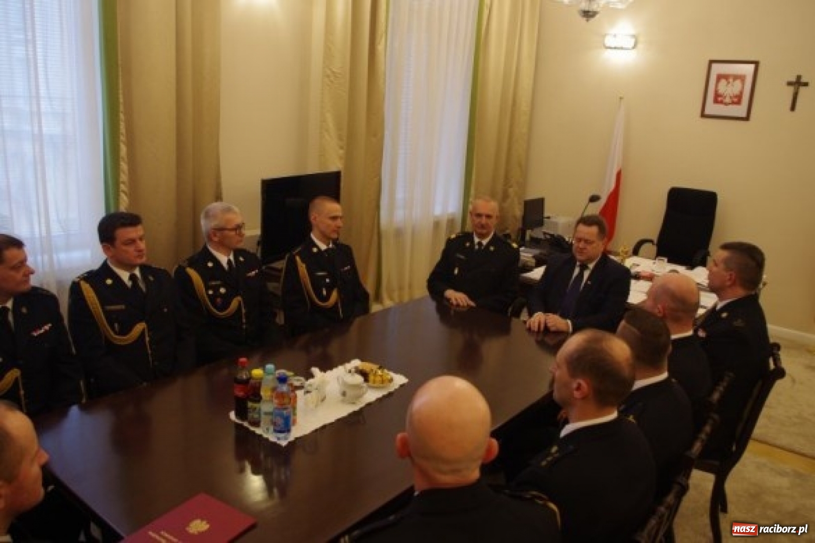 Zdjęcie w galerii na portalu naszraciborz.pl: Raciborscy strażacy mają nowego komendanta  wiadomości z regionu