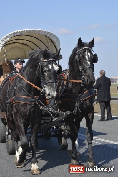 Zdjęcie w galerii na portalu naszraciborz.pl: Wielkanocna procesja konna w Raciborzu-Sudole wiadomości z regionu