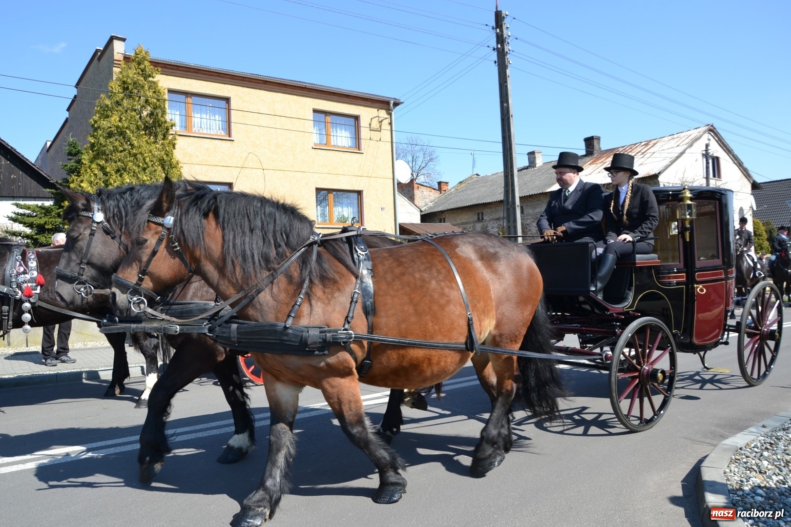 Zdjęcie w galerii na portalu naszraciborz.pl: Bieńkowickie rajtowanie - jeźdźcy mocno chwycili za lejce FOTO i WIDEO wiadomości z regionu