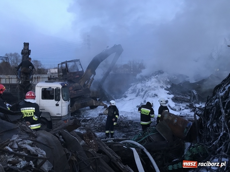 Zdjęcie w galerii na portalu naszraciborz.pl: Pożar przy Eichendorffa. Krajobraz po żywiole! Tony groźnych odpadów na zapleczu byłych zakładów mięsnych wiadomości z regionu