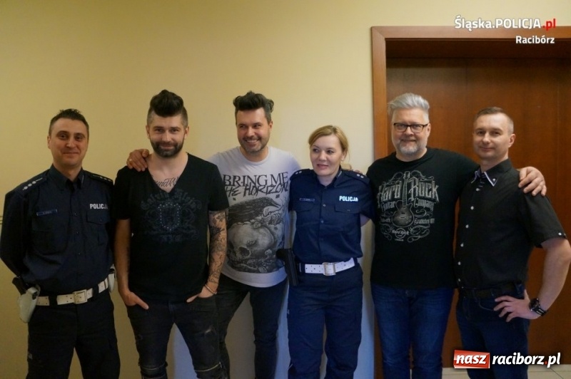 Zdjęcie w galerii na portalu naszraciborz.pl: IRA zagrała wczoraj z policjantami z Raciborza wiadomości z regionu