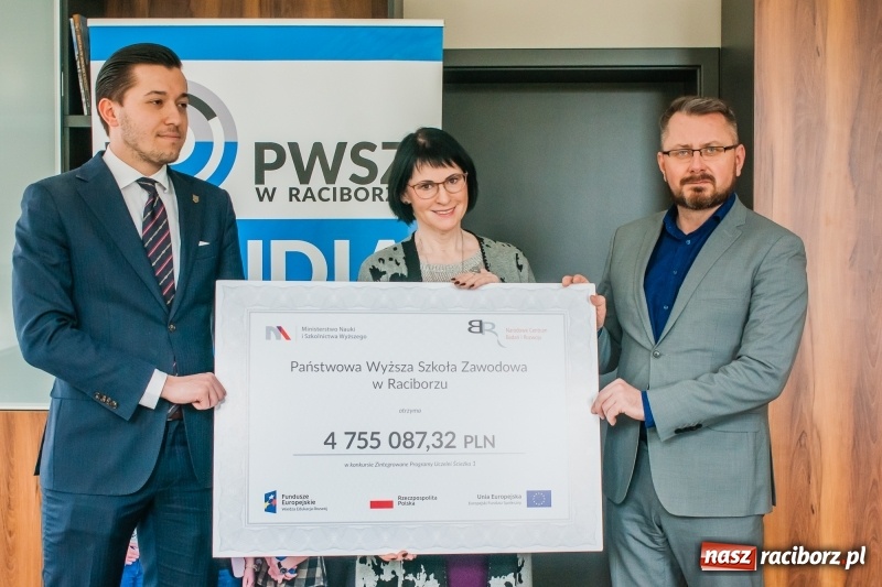 Zdjęcie w galerii na portalu naszraciborz.pl: Projekt raciborskiej PWSZ doceniony. Uczelnia otrzymała prawie 5 milionów złotych wiadomości z regionu