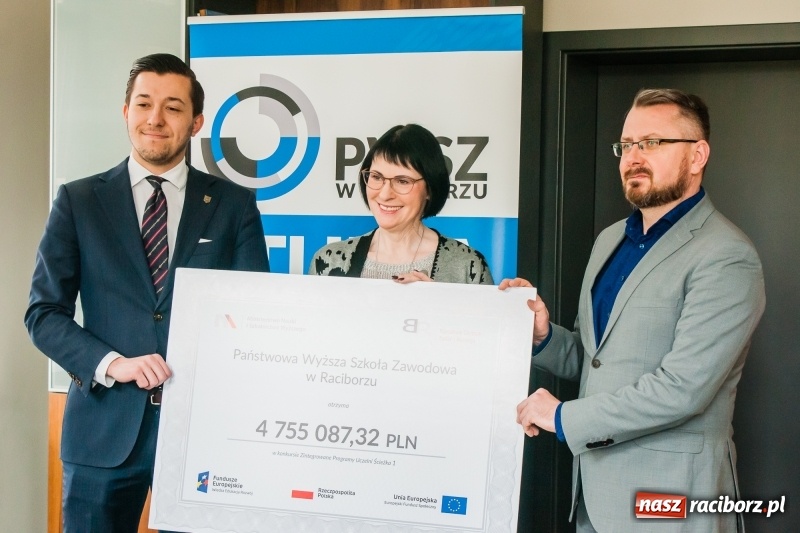 Zdjęcie w galerii na portalu naszraciborz.pl: Projekt raciborskiej PWSZ doceniony. Uczelnia otrzymała prawie 5 milionów złotych wiadomości z regionu
