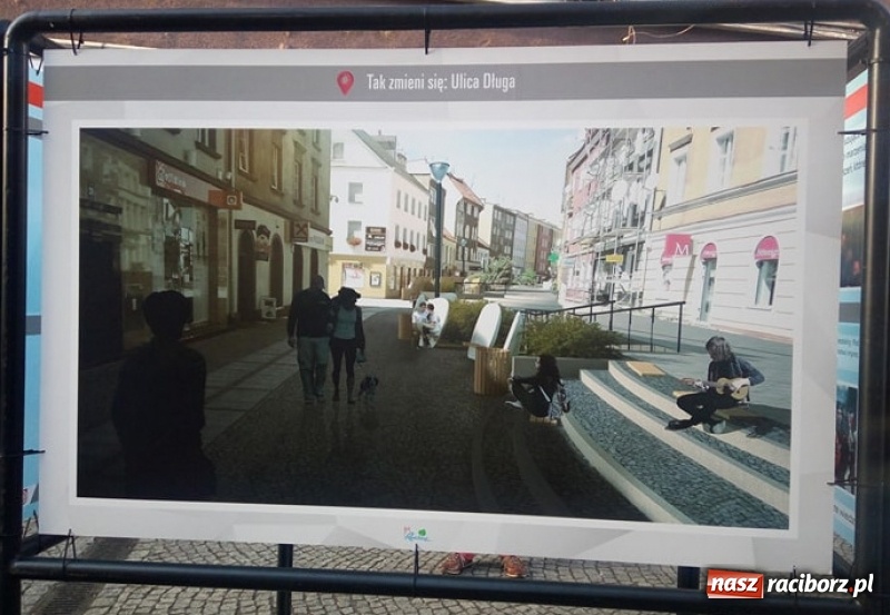 Zdjęcie w galerii na portalu naszraciborz.pl: Od dzwonka do dzwonka - ratusz pochwalił się wizualizacjami nowej ulicy Długiej wiadomości z regionu