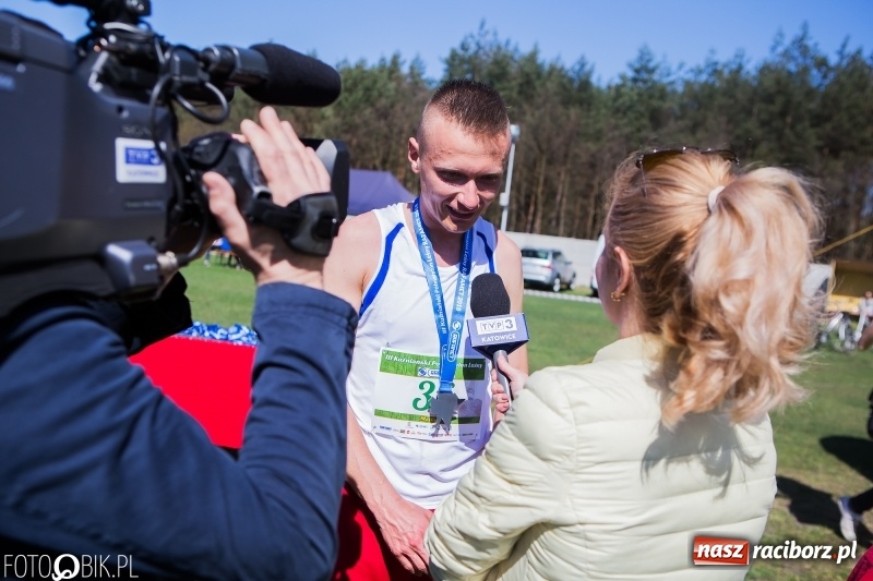 Zdjęcie w galerii na portalu naszraciborz.pl: Mateusz Wolnik zwycięzcą III Półmaratonu Leśnego Rafamet 2018 wiadomości z regionu