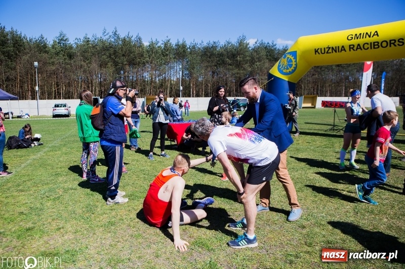 Zdjęcie w galerii na portalu naszraciborz.pl: Mateusz Wolnik zwycięzcą III Półmaratonu Leśnego Rafamet 2018 wiadomości z regionu