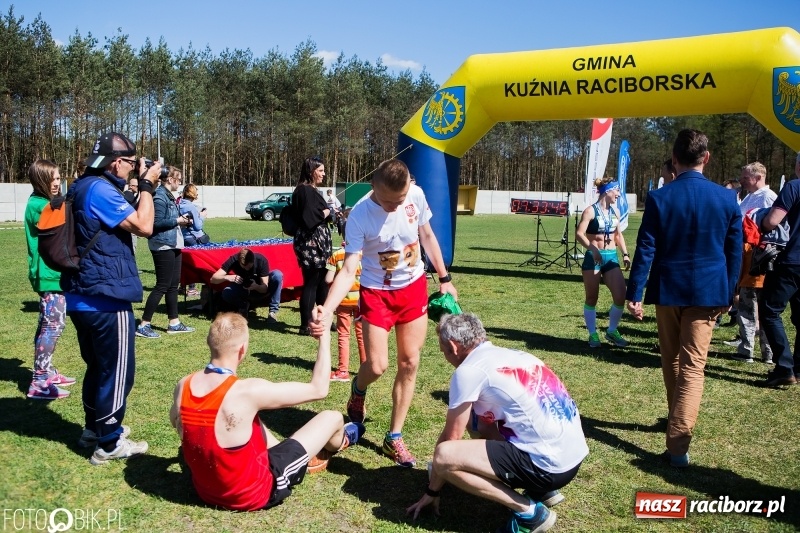 Zdjęcie w galerii na portalu naszraciborz.pl: Mateusz Wolnik zwycięzcą III Półmaratonu Leśnego Rafamet 2018 wiadomości z regionu