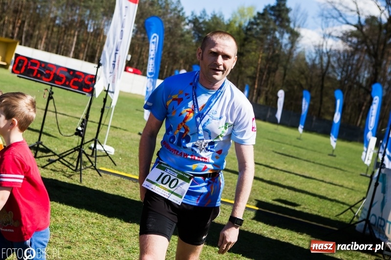 Zdjęcie w galerii na portalu naszraciborz.pl: Mateusz Wolnik zwycięzcą III Półmaratonu Leśnego Rafamet 2018 wiadomości z regionu