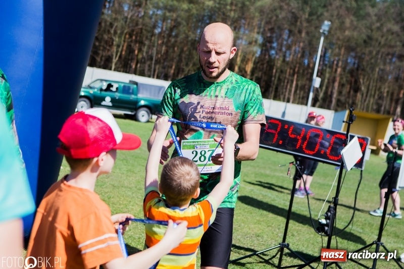 Zdjęcie w galerii na portalu naszraciborz.pl: Mateusz Wolnik zwycięzcą III Półmaratonu Leśnego Rafamet 2018 wiadomości z regionu