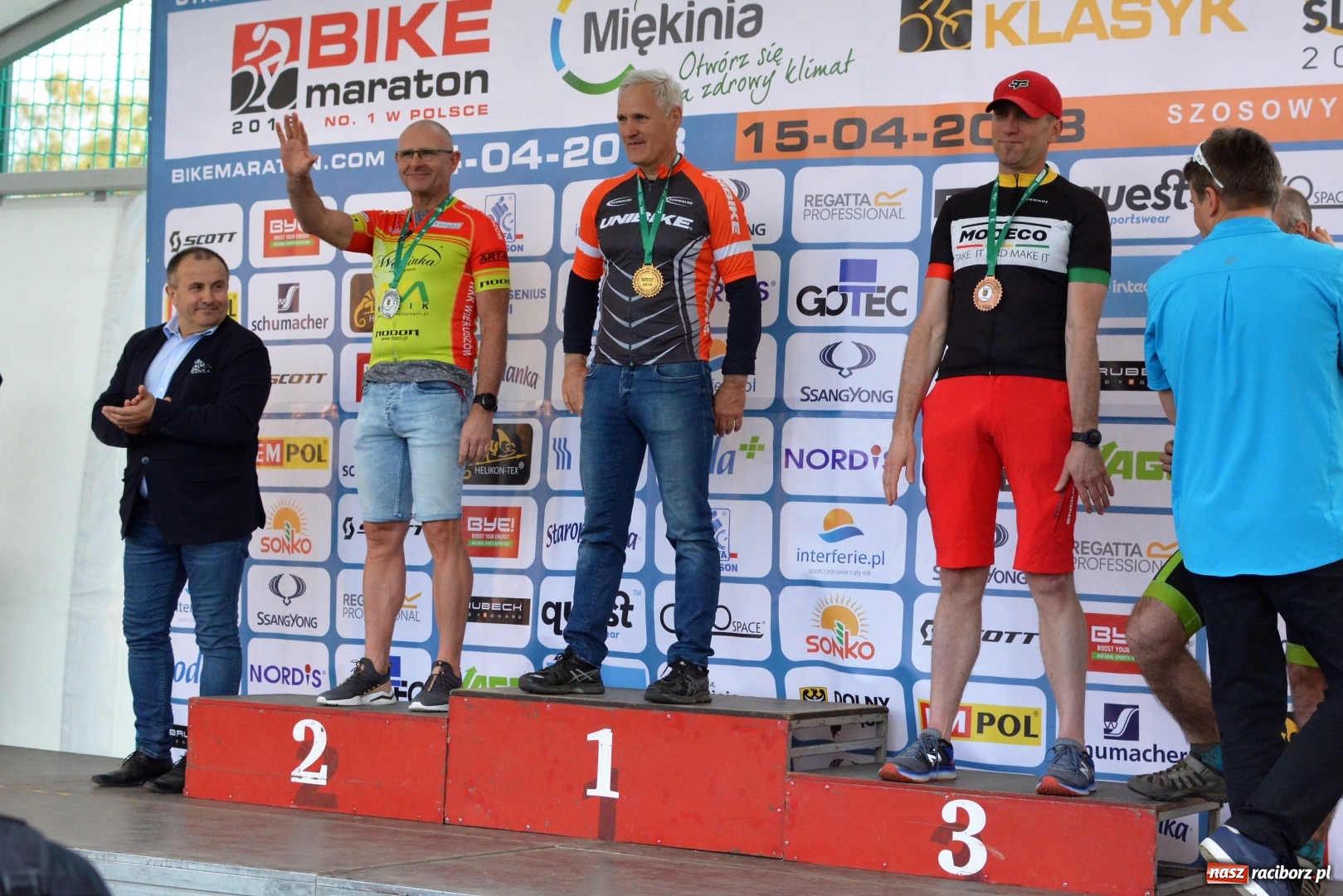 Zdjęcie w galerii na portalu naszraciborz.pl: MTB. Wojciech Muzyk pierwszy w Miękini  wiadomości z regionu