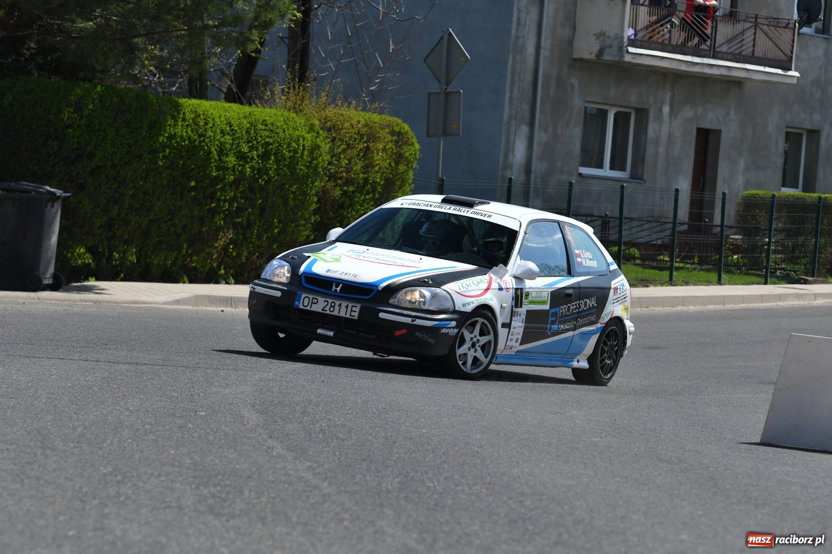 Zdjęcie w galerii na portalu naszraciborz.pl: Rajd Baborowa: pierwsze zwycięstwo Damiana Kostki  wiadomości z regionu