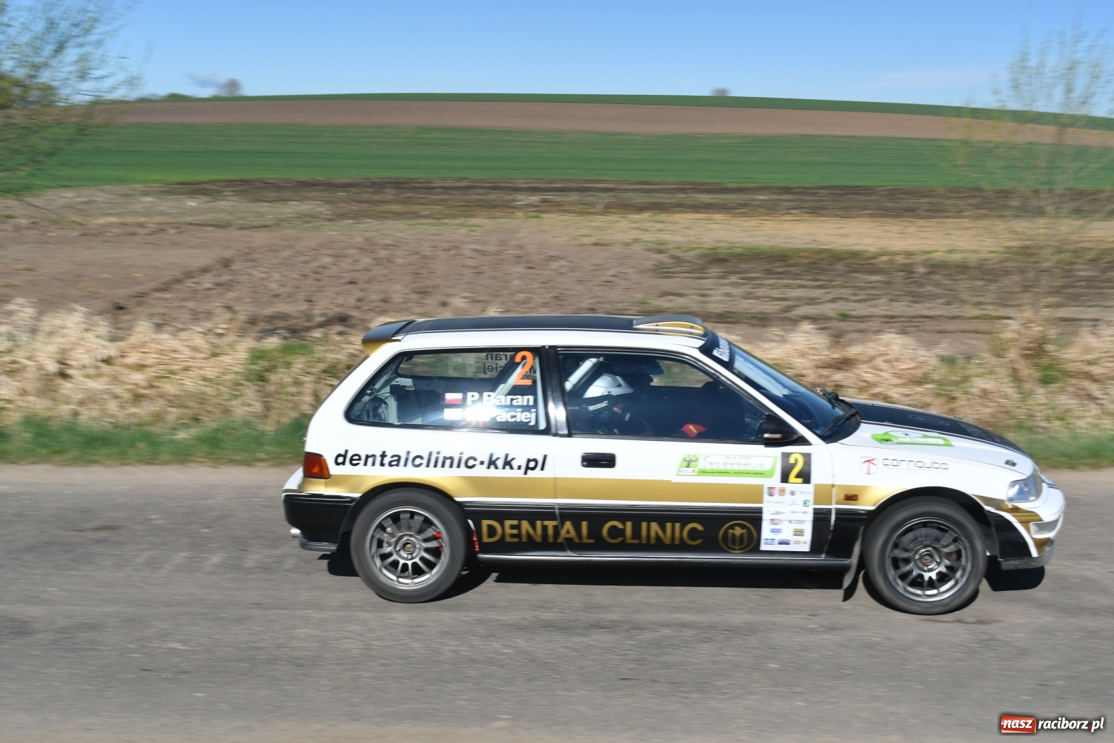 Zdjęcie w galerii na portalu naszraciborz.pl: Rajd Baborowa: pierwsze zwycięstwo Damiana Kostki  wiadomości z regionu