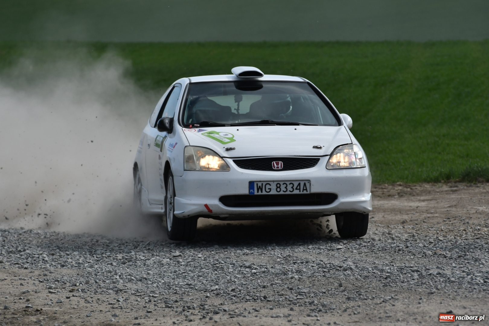 Zdjęcie w galerii na portalu naszraciborz.pl: Rajd Baborowa: pierwsze zwycięstwo Damiana Kostki  wiadomości z regionu