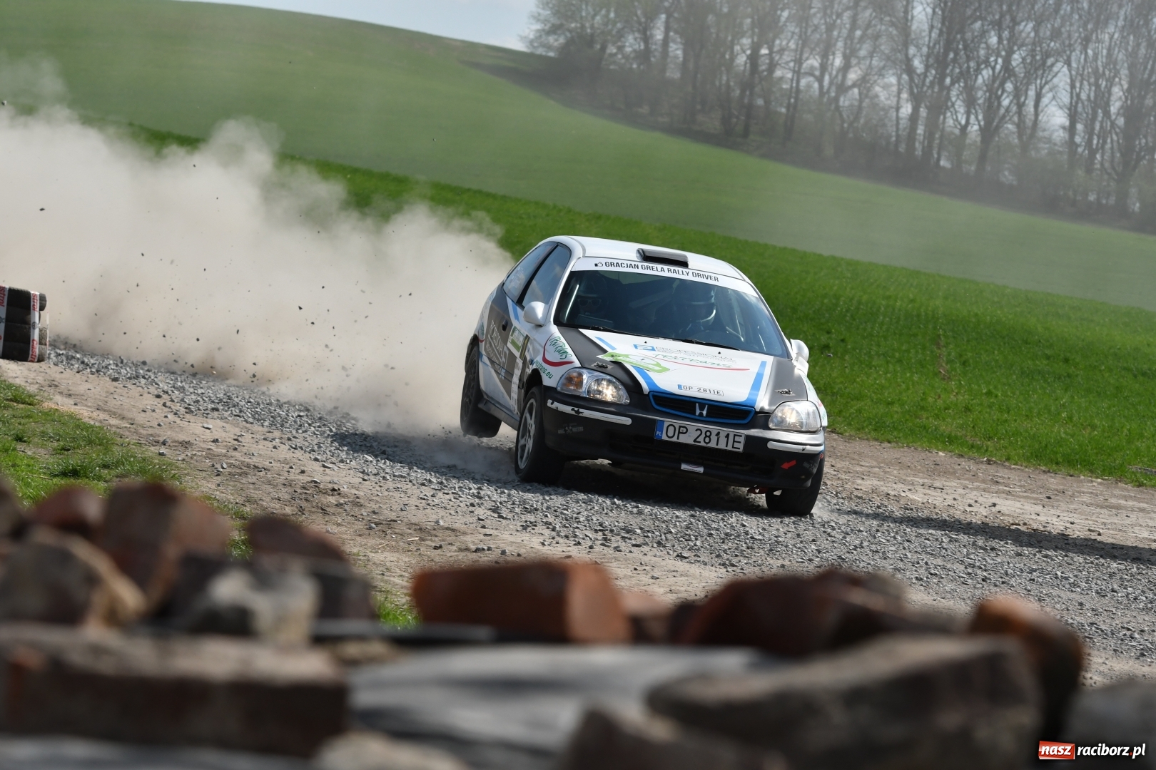 Zdjęcie w galerii na portalu naszraciborz.pl: Rajd Baborowa: pierwsze zwycięstwo Damiana Kostki  wiadomości z regionu