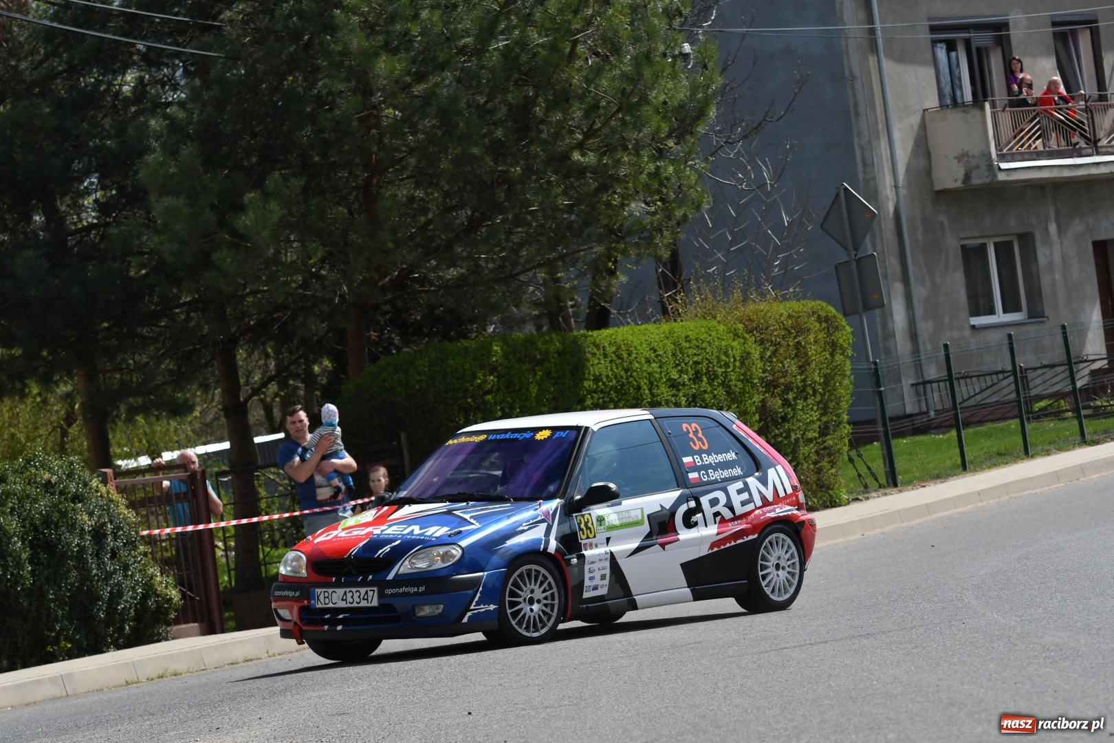 Zdjęcie w galerii na portalu naszraciborz.pl: Rajd Baborowa: pierwsze zwycięstwo Damiana Kostki  wiadomości z regionu