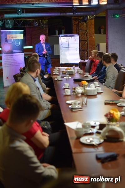 Zdjęcie w galerii na portalu naszraciborz.pl: Kolejna edycja raciborskich śniadań biznesowych wiadomości z regionu