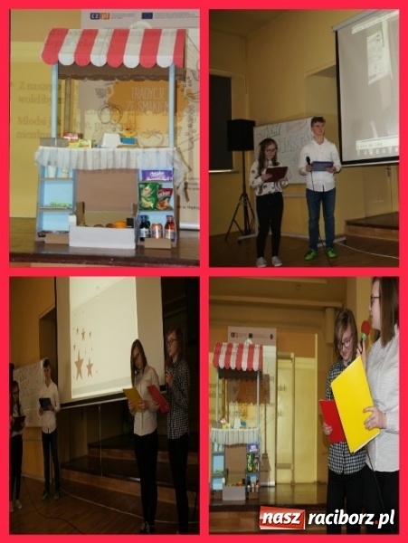 Zdjęcie w galerii na portalu naszraciborz.pl: Zwierzę to nie zabawka! Gimnazjaliści z Nędzy prezentowali swoje projekty wiadomości z regionu
