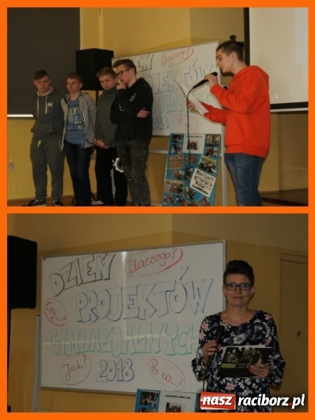 Zdjęcie w galerii na portalu naszraciborz.pl: Zwierzę to nie zabawka! Gimnazjaliści z Nędzy prezentowali swoje projekty wiadomości z regionu