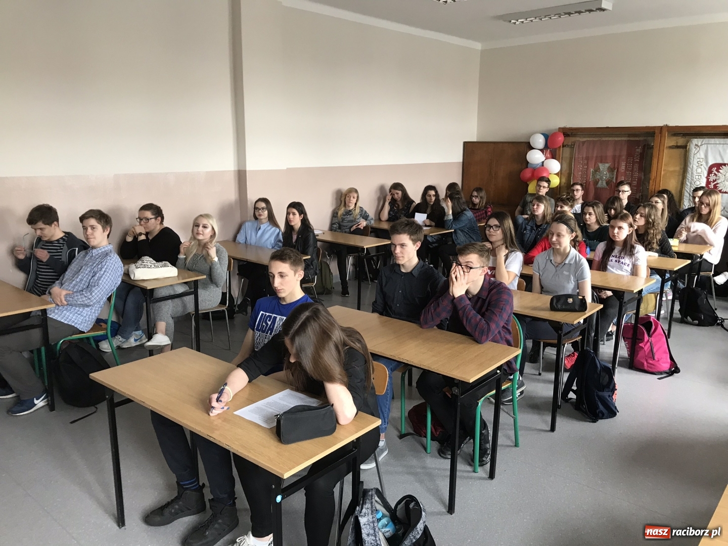 Zdjęcie w galerii na portalu naszraciborz.pl: O samorządności i kierunkach studiów. Wśród maturzystów rysuje się nowy trend wiadomości z regionu