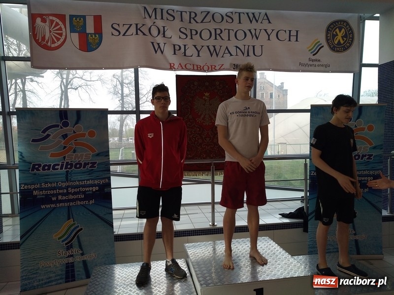 Zdjęcie w galerii na portalu naszraciborz.pl: Pływanie. Drugie miejsce Gimnazjum Mistrzostwa Sportowego w Raciborzu  wiadomości z regionu