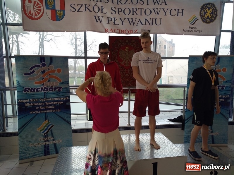 Zdjęcie w galerii na portalu naszraciborz.pl: Pływanie. Drugie miejsce Gimnazjum Mistrzostwa Sportowego w Raciborzu  wiadomości z regionu