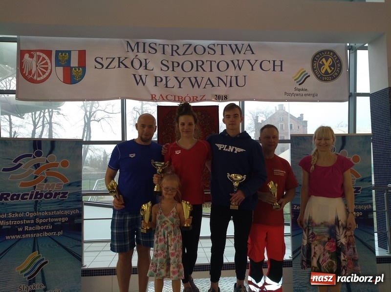 Zdjęcie w galerii na portalu naszraciborz.pl: Pływanie. Drugie miejsce Gimnazjum Mistrzostwa Sportowego w Raciborzu  wiadomości z regionu