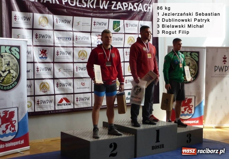 Zdjęcie w galerii na portalu naszraciborz.pl: Sebastian Jezierzański złotym medalistą Pucharu Polski Seniorów wiadomości z regionu