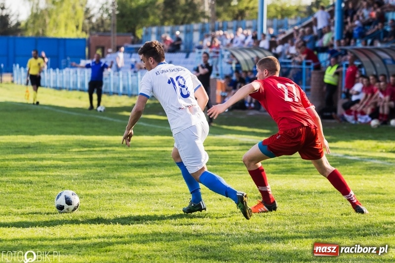 Zdjęcie w galerii na portalu naszraciborz.pl: Dwa gole Czerepaka uratowały remis dla Unii wiadomości z regionu