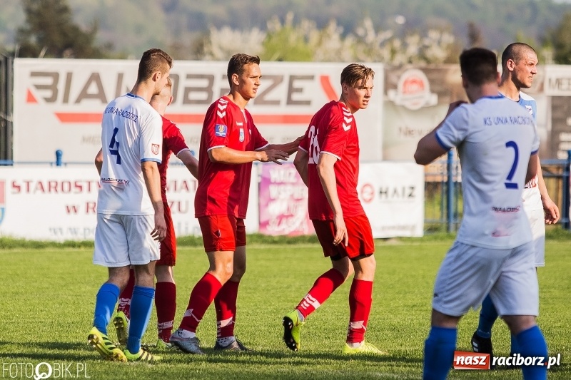 Zdjęcie w galerii na portalu naszraciborz.pl: Dwa gole Czerepaka uratowały remis dla Unii wiadomości z regionu