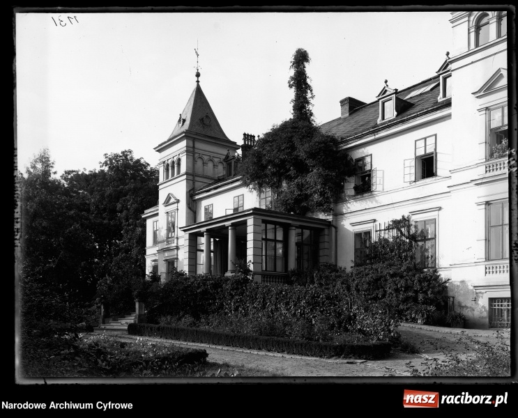Zdjęcie w galerii na portalu naszraciborz.pl: Historia zapisana na starych zdjęciach. Pałac w Czerwięcicach i jego wnętrza wiadomości z regionu