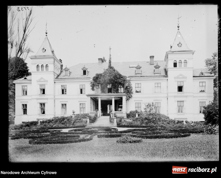 Zdjęcie w galerii na portalu naszraciborz.pl: Historia zapisana na starych zdjęciach. Pałac w Czerwięcicach i jego wnętrza wiadomości z regionu