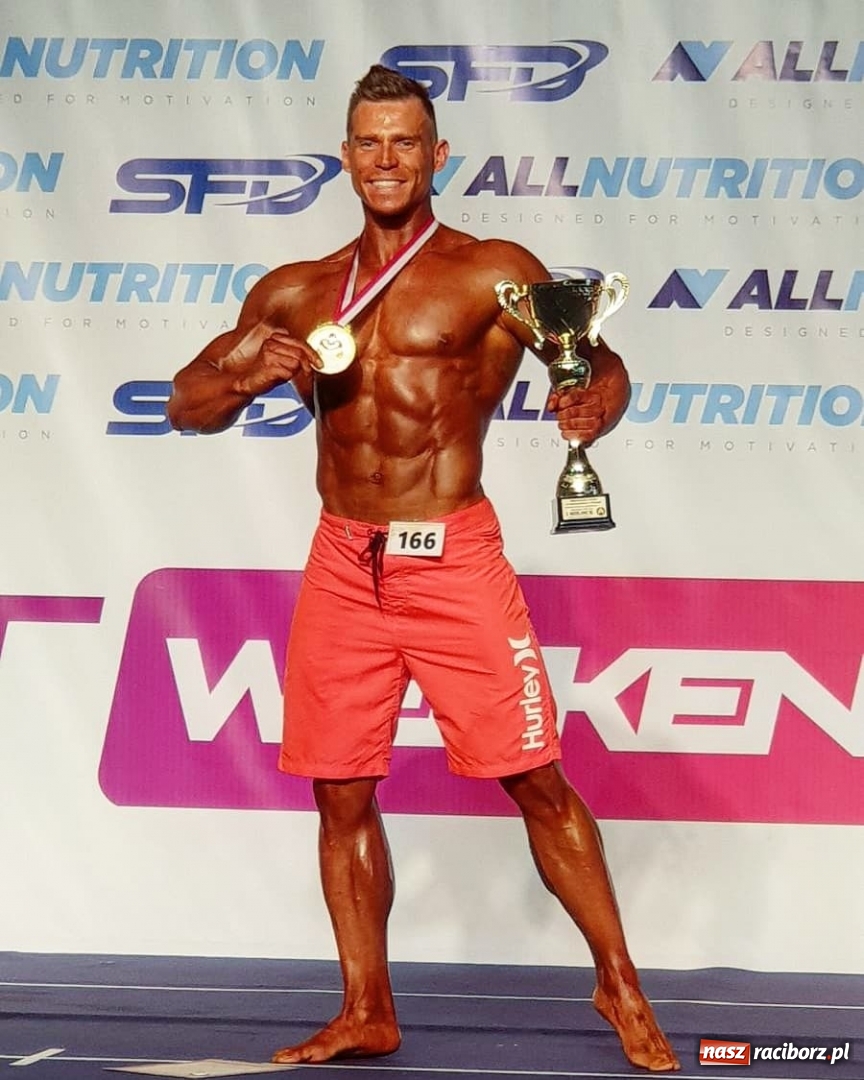 Zdjęcie w galerii na portalu naszraciborz.pl: Sukces raciborzanina na Mistrzostwach Polski w Kulturystyce i Fitness  wiadomości z regionu