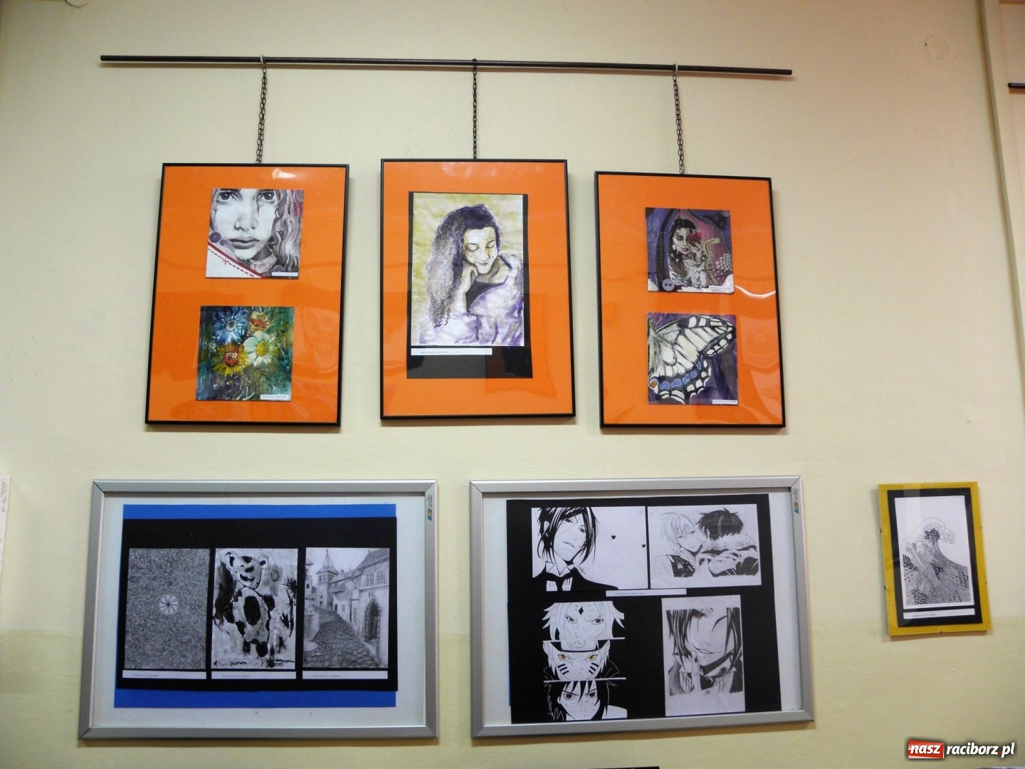 Zdjęcie w galerii na portalu naszraciborz.pl: Znane i nieznane, czyli wystawa prac wychowanków MDK w PWSZ wiadomości z regionu