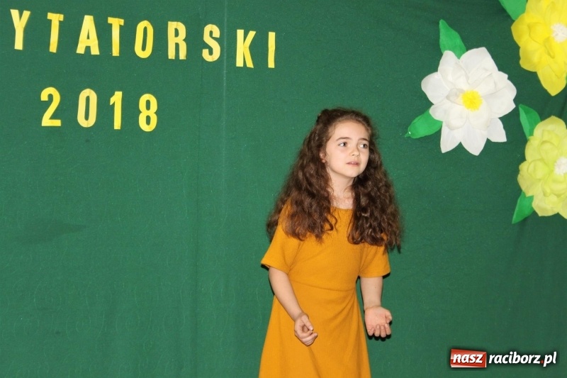 Zdjęcie w galerii na portalu naszraciborz.pl: XI konkurs recytatorski w GOK w Kobyli wiadomości z regionu