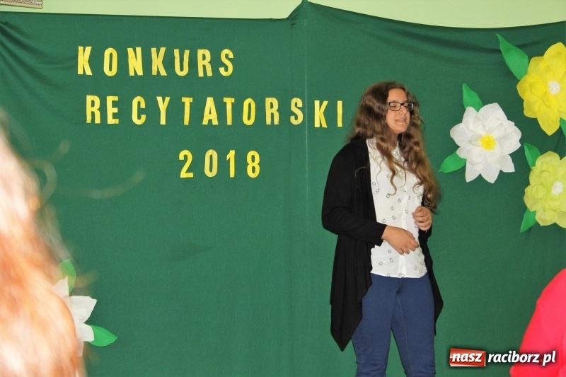 Zdjęcie w galerii na portalu naszraciborz.pl: XI konkurs recytatorski w GOK w Kobyli wiadomości z regionu