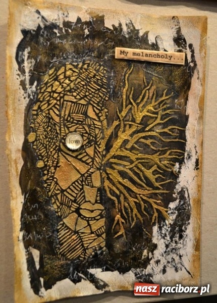 Zdjęcie w galerii na portalu naszraciborz.pl: Wernisaż wystawy Art Journal - Wyrazić Siebie w Galerii Obok wiadomości z regionu