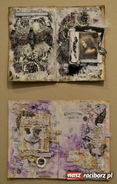 Zdjęcie w galerii na portalu naszraciborz.pl: Wernisaż wystawy Art Journal - Wyrazić Siebie w Galerii Obok wiadomości z regionu