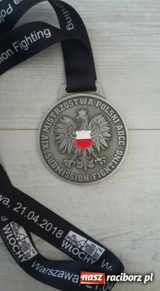 Zdjęcie w galerii na portalu naszraciborz.pl: Srebro Kamila Tarnawskiego na Mistrzostwach Polski ADCC wiadomości z regionu