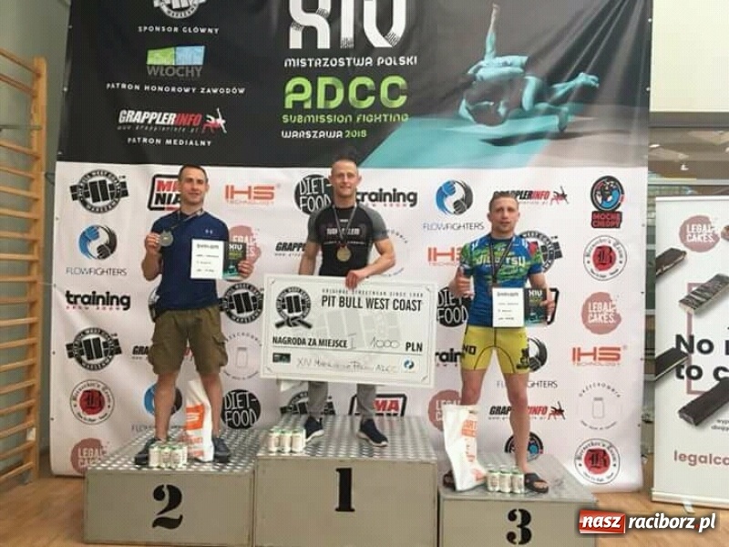 Zdjęcie w galerii na portalu naszraciborz.pl: Srebro Kamila Tarnawskiego na Mistrzostwach Polski ADCC wiadomości z regionu