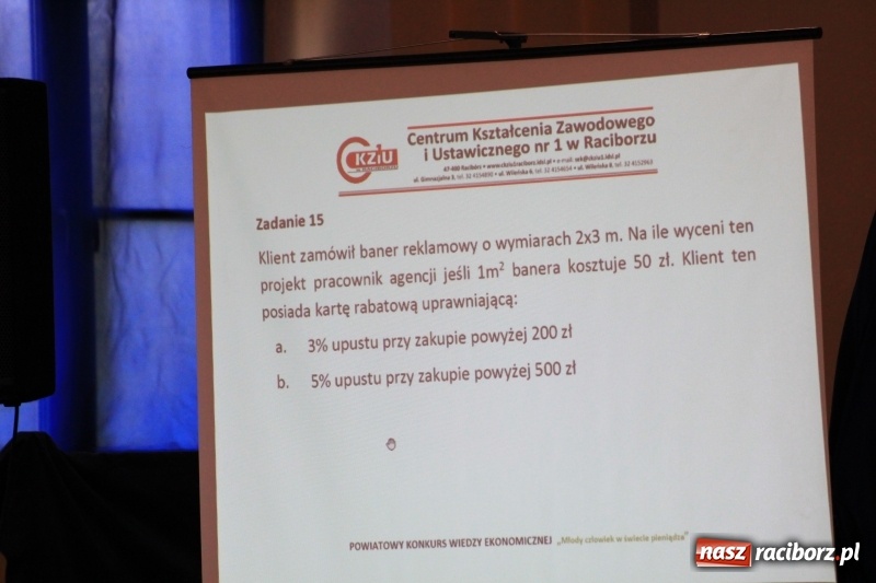 Zdjęcie w galerii na portalu naszraciborz.pl: Młody człowiek w świecie pieniądza. Uczniowie SP 3 najlepsi w konkursie ekonomicznym wiadomości z regionu
