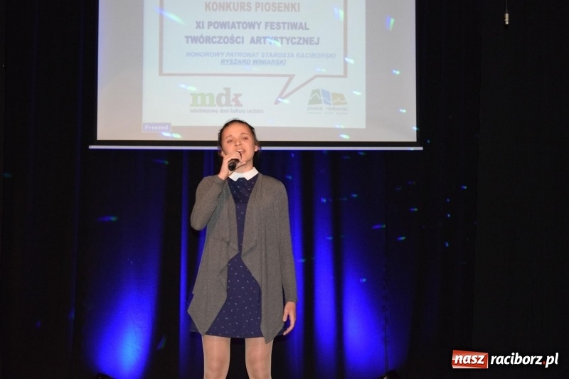 Zdjęcie w galerii na portalu naszraciborz.pl: Znamy laureatów Konkursu Piosenki w ramach XI PFTA  wiadomości z regionu