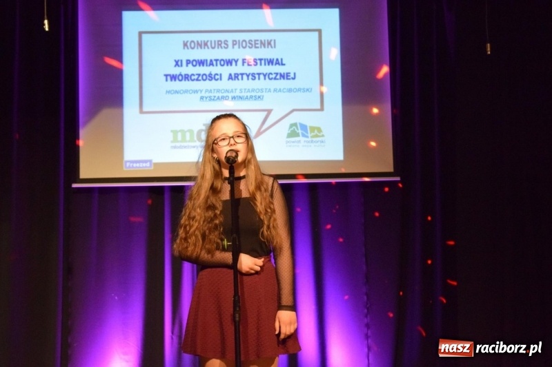 Zdjęcie w galerii na portalu naszraciborz.pl: Znamy laureatów Konkursu Piosenki w ramach XI PFTA  wiadomości z regionu