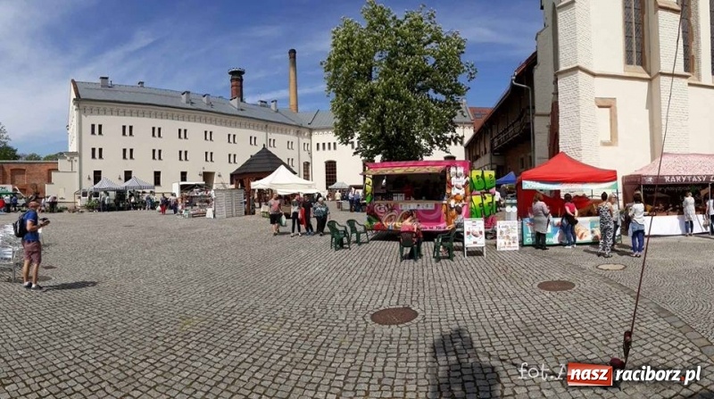 Zdjęcie w galerii na portalu naszraciborz.pl: Na zamku ruszył IV Jarmark Kwiatów  wiadomości z regionu
