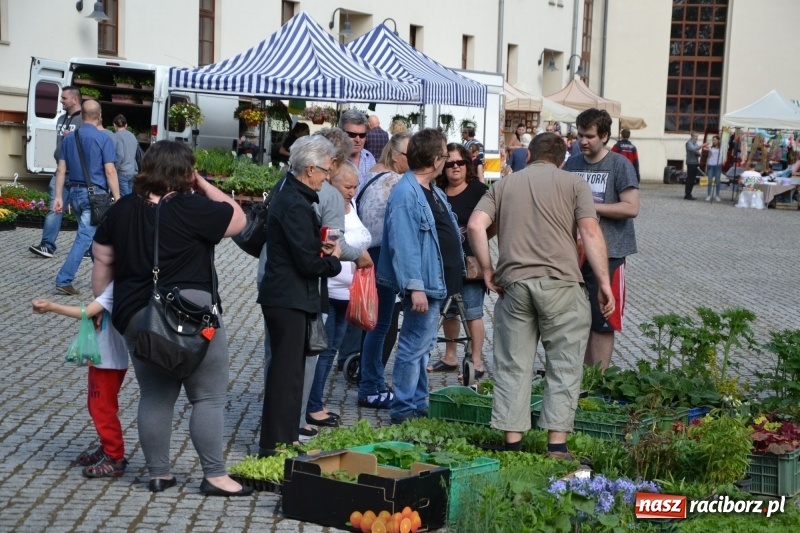 Zdjęcie w galerii na portalu naszraciborz.pl: Kwiaty, jadło, rękodzieło, folklor i statua wolności, czyli zamkowy jarmark różności  wiadomości z regionu
