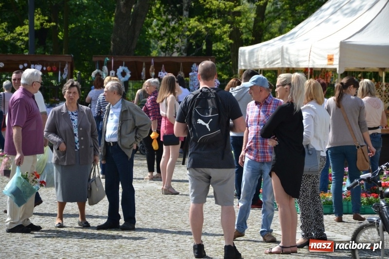 Zdjęcie w galerii na portalu naszraciborz.pl: Kwiaty, jadło, rękodzieło, folklor i statua wolności, czyli zamkowy jarmark różności  wiadomości z regionu