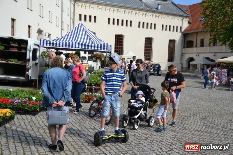 Zdjęcie w galerii na portalu naszraciborz.pl: Kwiaty, jadło, rękodzieło, folklor i statua wolności, czyli zamkowy jarmark różności  wiadomości z regionu
