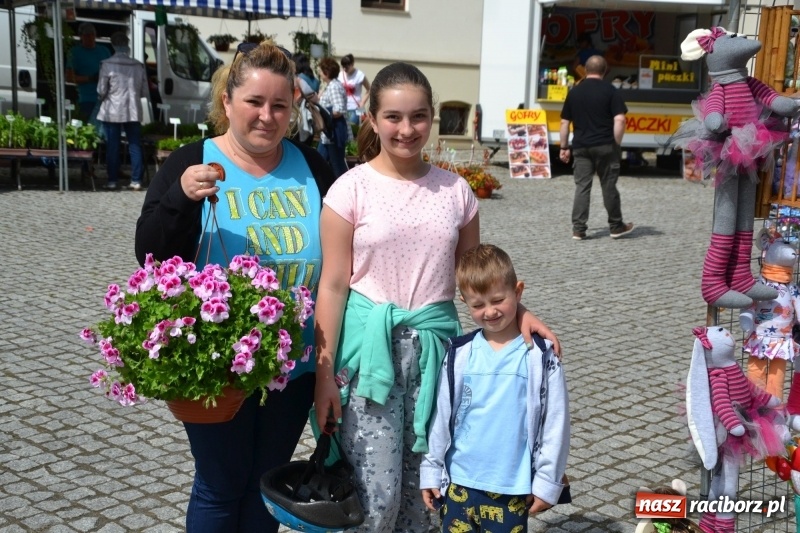 Zdjęcie w galerii na portalu naszraciborz.pl: Kwiaty, jadło, rękodzieło, folklor i statua wolności, czyli zamkowy jarmark różności  wiadomości z regionu
