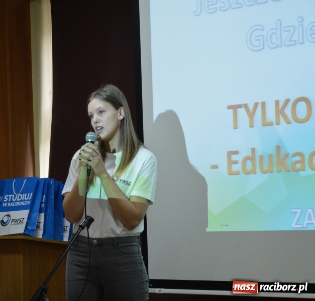 Zdjęcie w galerii na portalu naszraciborz.pl: Gdzie na studia? Kierunek pedagogika. Spotkanie dla uczniów szkół średnich wiadomości z regionu