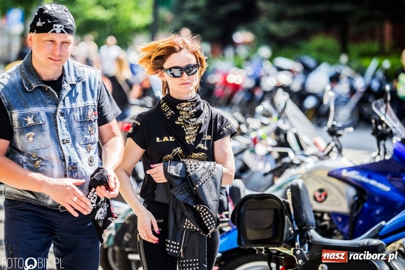 Zdjęcie w galerii na portalu naszraciborz.pl: Parada motocyklistów ulicami Raciborza wiadomości z regionu